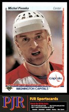 Michal Pivonka 1990-91 Upper Deck #80 Washington Capitals Rookie