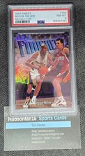 Reggie Miller 1997-98 Topps Finest Finishers #150 Refractor /1090 PSA 8 Uncommon