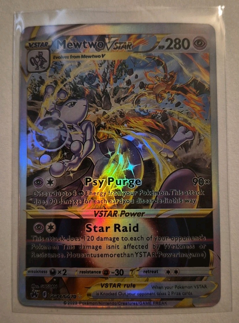 Mewtwo VSTAR GG44/GG70 SWSH: Crown Zenith: Galarian Gallery Holo