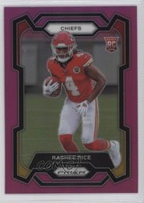2023 Panini Prizm Rookies Pink Prizm Rashee Rice #350 17sw