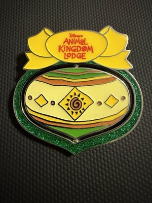 Disney LE 4500 Glitter Animal Kingdom Lodge The Lion King (Scar & Simba) PP pin