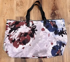 TUMI Voyageur Just In Case Tote Bag Lightweight Packable Travel Floral