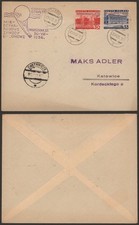 Poland 1936 - Air Mail Cover Gordon Bennett Warsaw I984