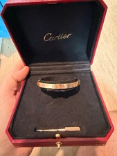 cartier love bracelet 17 pink gold