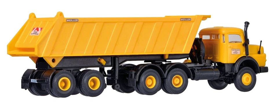 Kibri 14025 MB Rundhauber Con Rimorchio MEILLER, Kit, H0 - Immagine 3 di 4