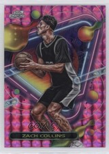 2023-24 Topps Cosmic Chrome Pink Galaxy Refractor Zach Collins #117 1m8f