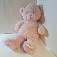 Baby Gund My First Teddy Pink Bear Plush 24" Stuffed Animal Soft 021031