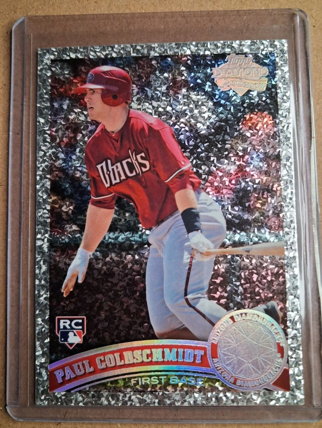 2011 Topps Update Diamond Anniversary Paul Goldschmidt Rookie #US47