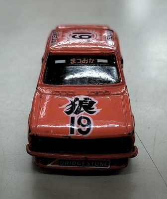 Japan Made Tomica Model Sunny 1200 Coupe Racing Wolf Tomy JIy47