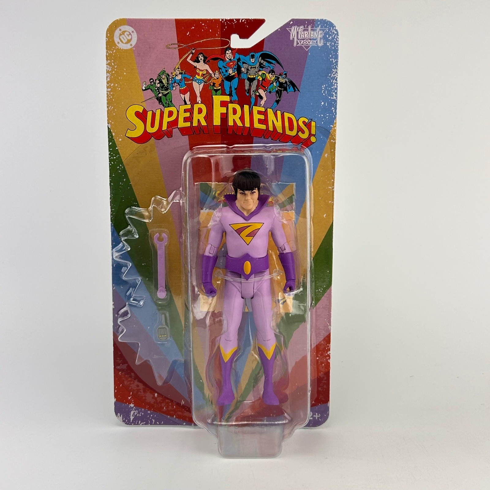 DC Super Friends  Zan Action Figure 6" Wave 14 Sealed To Card In Hand