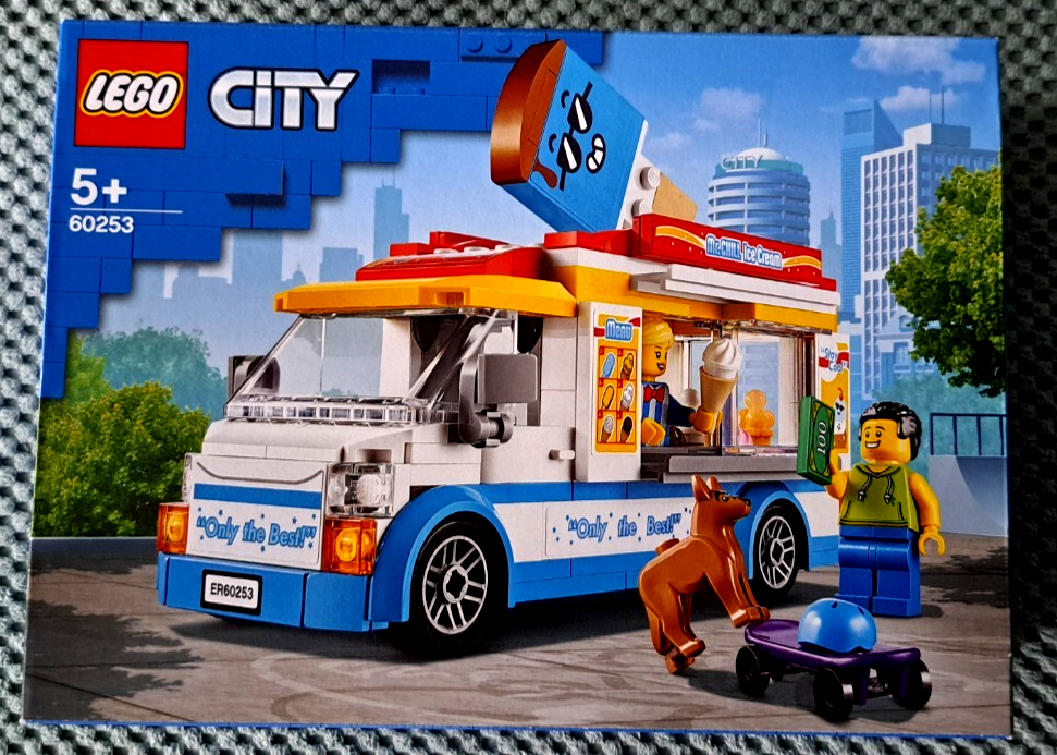 Joom Jo Market - Japan Select - Jungen Grau Lego City Eiswagen 60253 Spielzeugbaustein-Fahrzeug Geschenk Für Und Mädchen Ab 5 Jahren - Bild 7
