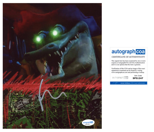 Rose Byrne 'Teenage Mutant Ninja Turtles' Signed 8x10 Photo 'Leatherhead' ACOA