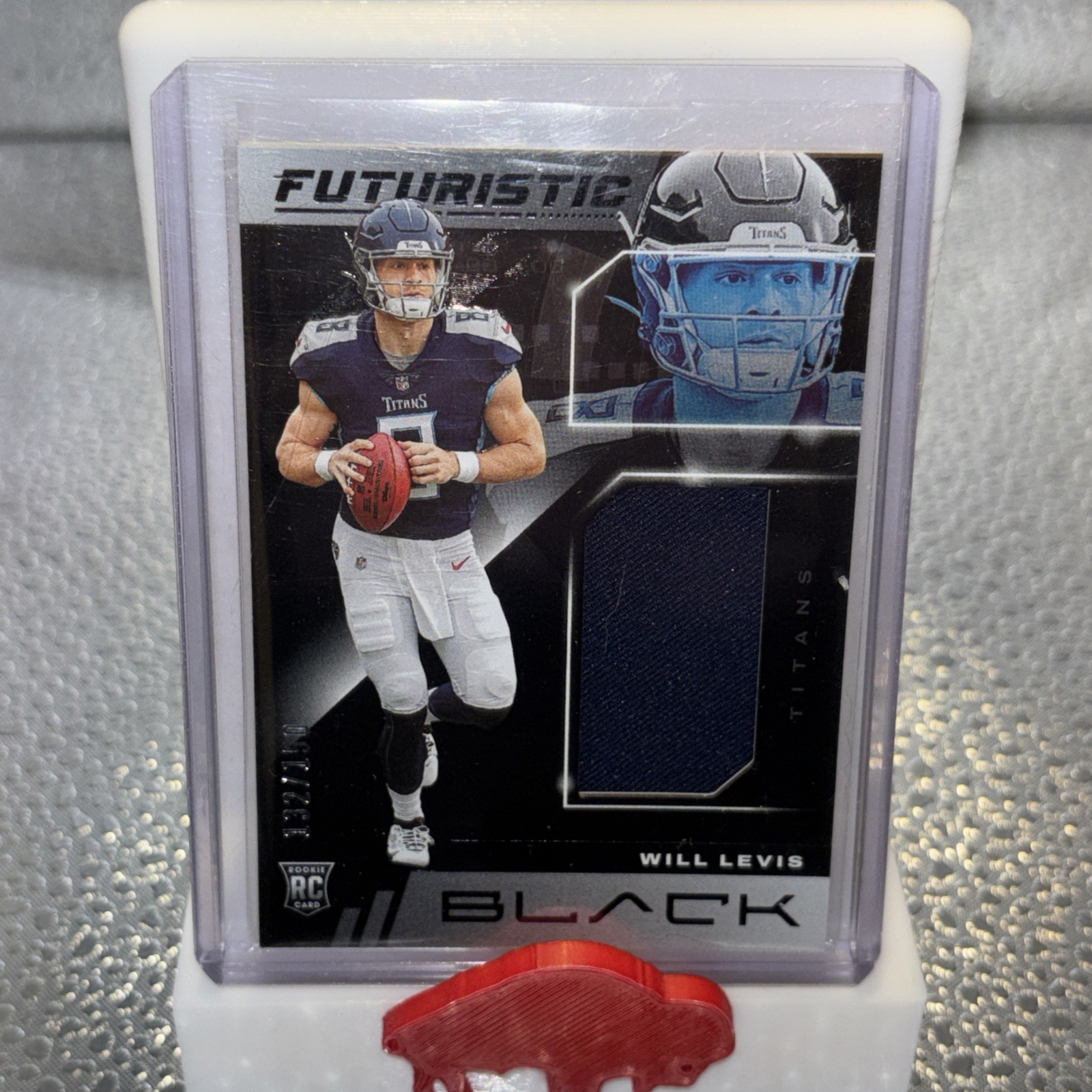 Will Levis Panini Black Futuristic Relics #FUT23 Base