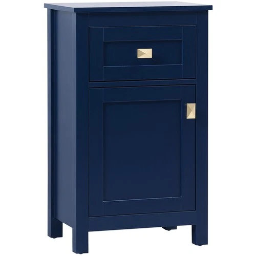 Elegant Lighting SC011830BL Adian Blue Bathroom Storage Cabinet - Picture 2 of 11