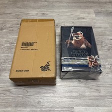 Hot Toys MMS550 Star Wars  Return Of The Jedi Wicket 1 6th Scale New Open Box