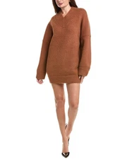 Ser.O.Ya Almada Alpaca & Wool-Blend Sweaterdress Women's Brown S