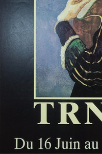Velimir TRNSKI — Affiche originale d'exposition, Galerie Romanet, Paris — vue 5 sur 6