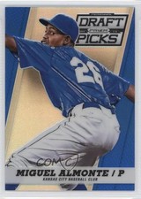 2013 Panini Prizm Perennial Draft Picks Blue Prizm 51/75 Miguel Almonte #43 o6n