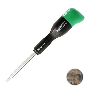 VESSEL Precision Torx Driver T20 x 80mm G-Grip Steel Ball Cap New 990TX