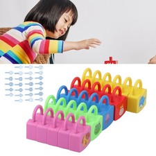 Learning Locks Alphabet Toys Educational Learning Locks Counting Toys Set for