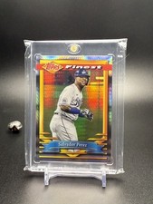 2021 Topps Finest Flashbacks - Salvador Perez #45 Prism Refractor /35