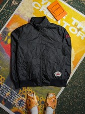Vintage Evisu Genes Nylon Track Jacket, Black...