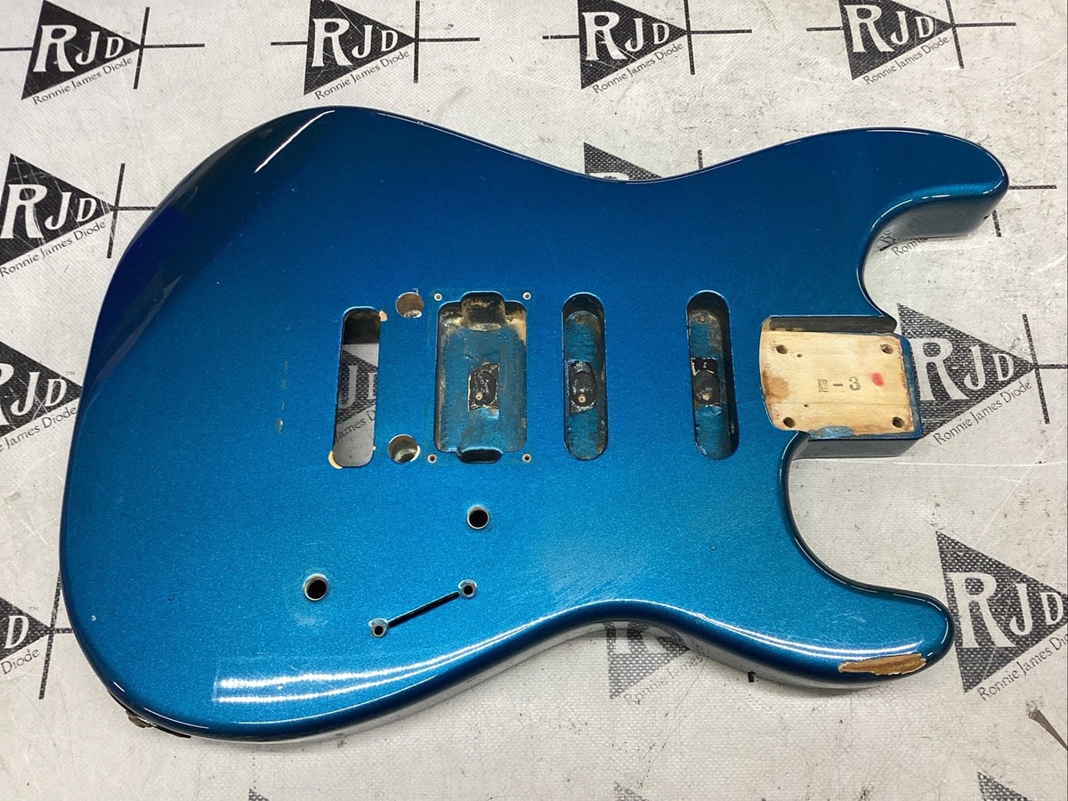 80's Jackson Charvel Japan Model 3 Guitar Body Blue | eBay