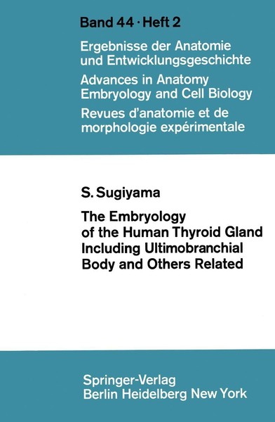 The Embryology Of The Human Thyroid Gland Including Ultimobranchial Body And Oth-image
