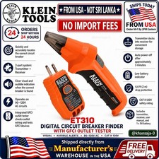 Klein Tools Et310 Digital Circuit Breaker Finder Gfci Outlet Testerfrom Usa Klein Tools Et310 Digital Circuit Breaker Finder Gfci Outlet Testerfrom Usa