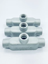 Lot Of 3 KILLARK OTB-2M Duraloy Threaded Conduit Outlet Body 3/4"-Hub Type-TB