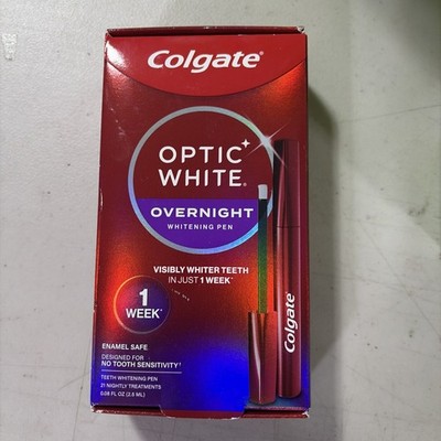 Colgate Optic White Overnight Teeth Whitening Pen Teeth Stain Remover To Whiten