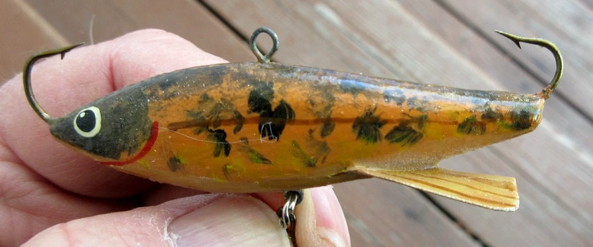 Ice Wooden Vintage Fishing Lures for sale | eBay