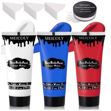 Clown Makeup Set for Halloween, Cosplay Face Paint