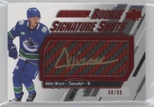 2023-24 Engrained Rookie Signature Shots Red Stick 8/99 Akito Hirose Auto 1q2