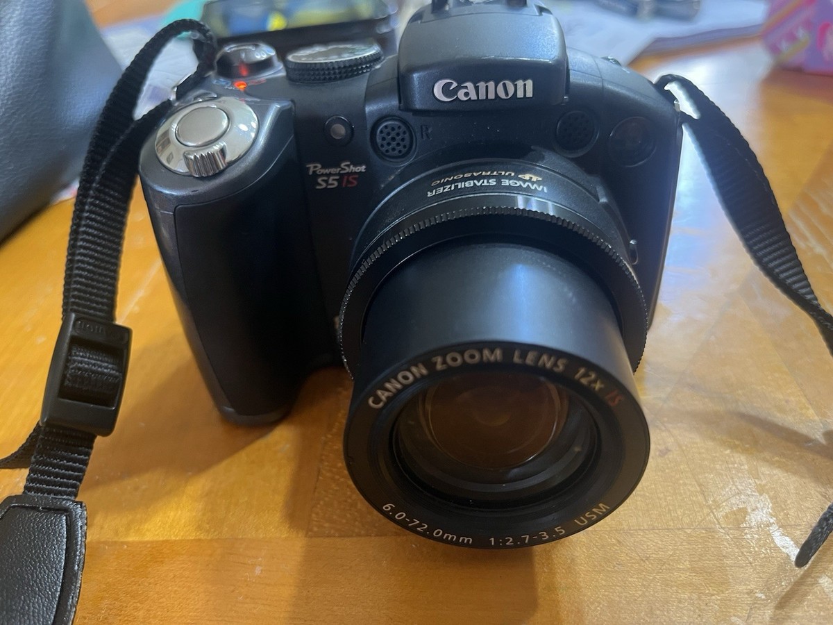 Canon PowerShot S5 IS PC1234 8.0MP 12x Optical Zoom Digital