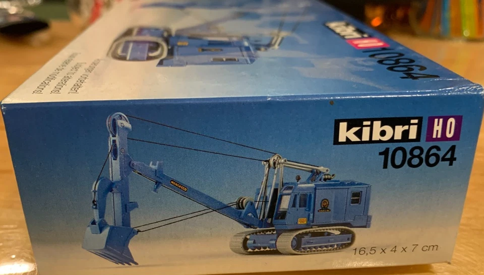 Rare Kibri HO #108364 Menck Grapple Excavator Model Kit Factory Sealed Box - Image 4 of 4