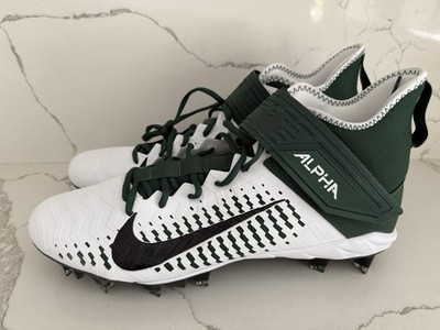 Nike Football Cleats Alpha Menace Pro 2 White Green BV3945-107 Men s Size 15