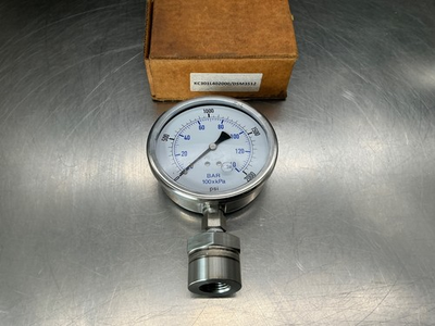 #ad Kodiak Controls KC301L402000 SDM3512 Pressure Gauge 0 to 2000 psi 4quot; $59.95
