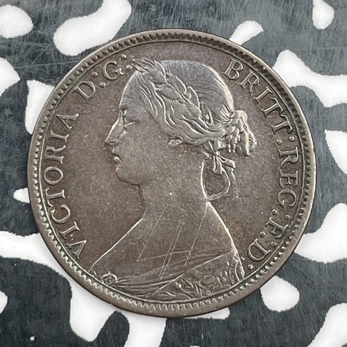 1864 Nova Scotia 1/2 Cent Half Cent Lot#F9694 Nice!