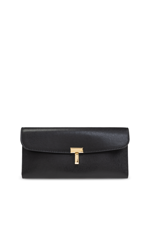 TOTEME Black Leather Wallet New & Authentic