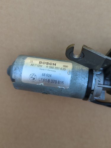 OEM BMW E85 Z4 03-08 Convertible Top Latch Locking Motor 67618370816 TESTED - Picture 4 of 6