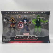 Marvel Legends 3-Pack Box Set Ms. Marvel Captain America Radioactive Man New