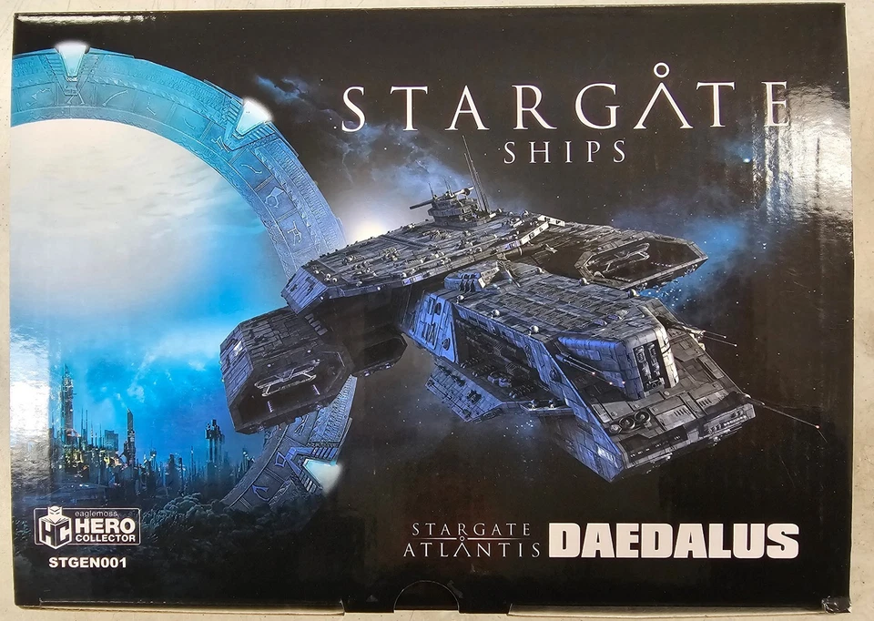 Eaglemoss Stargate SG-1 Atlantis Daedalus BC-304 barco crucero de batalla Foto 2 de 4