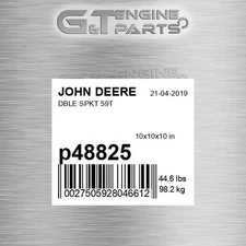 P48825 DBLE SPKT 59T fits JOHN DEERE (Surplus Open Box)