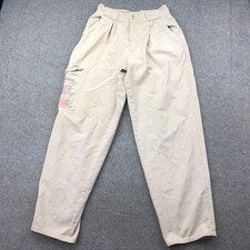 Vintage Bugle Boy Pants Mens 31 Beige Cargo Aerodynamic Phantom F-4 90s Y2K