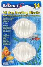 14-Day Vacation Fish Feeding Blocks - 2 Pack for Easy Fish Care