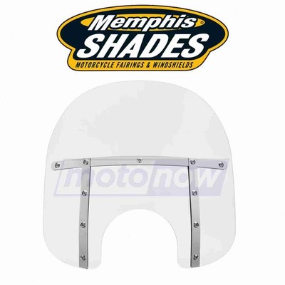 Memphis Shades Memphis Fats Windshield (7in. Cutout) for 2005-2008 Suzuki hy