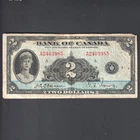 1935 Canada 2 Dollars Anglais Osborne Towers VG