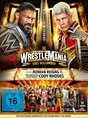 WWE Wrestlemania goes Hollywood 39 3-DVD-Set 2023