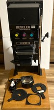 Vintage Beseler 23C II Dual Dichro S Colorhead Enlarger W/25.5" X18" Baseboard